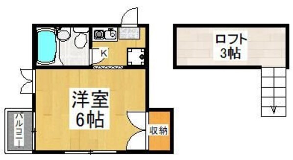 幸町グリーンハイツの物件間取画像